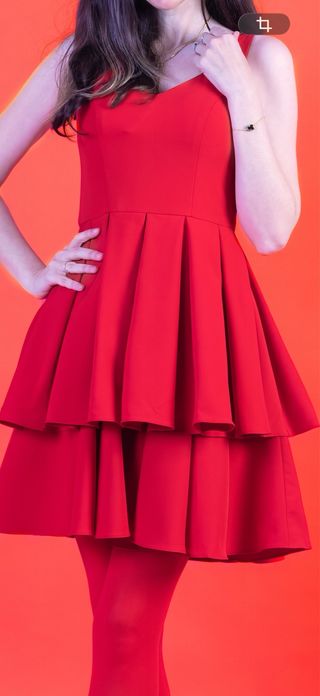 Vestido rojo para invitada