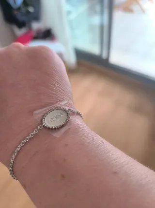 Pulsera Tous Mamá Plata