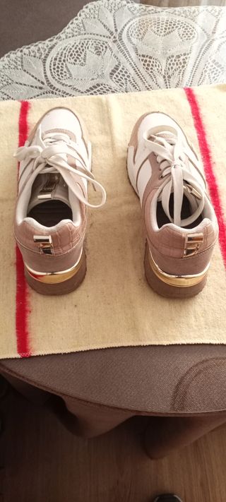 Zapatillas Mujer Marrones Talla 37
