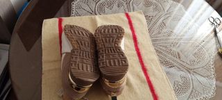 Zapatillas Mujer Marrones Talla 37