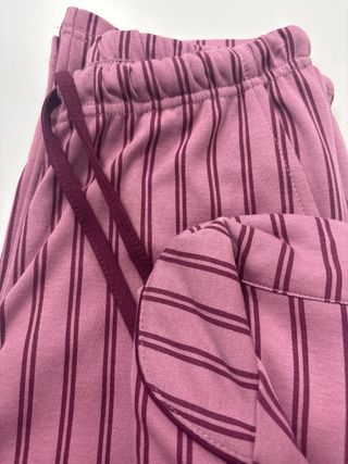 Pigiama donna noidinotte cotone caldo righe