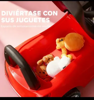 Correpasillos infantil rojo