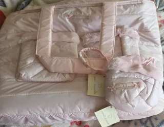 Bolso carrito Pasito a Pasito rosa