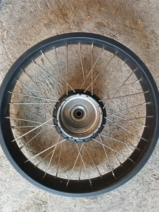 Ruota bici Elettrica 20 con Mozzo