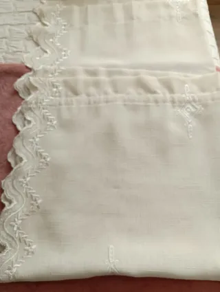 Cortina de cocina/baño beige