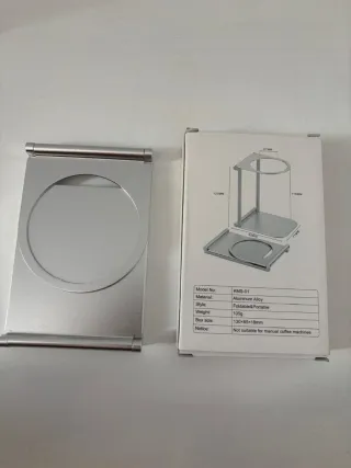 Cafetera Portátil Eléctrica Negra