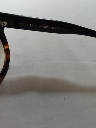 Gafas Celine Montura Negra y Marrón
