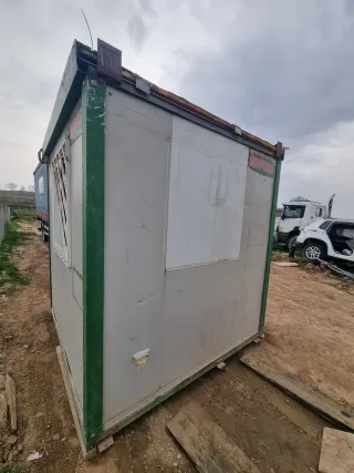 Caseta de obra prefabricada medida 230x230