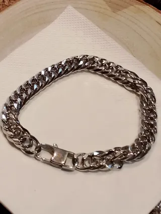 Pulsera Plata Tibetana 925 Artesanal