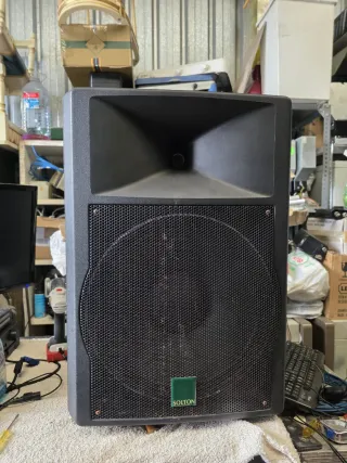 Altavoces Solton Activos Negros