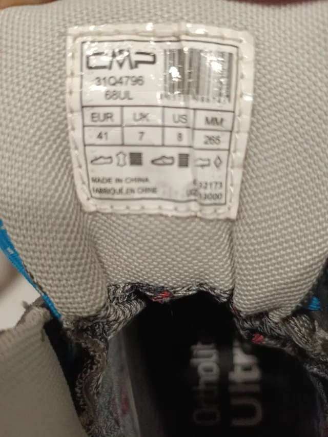 Botas Trekking CMP Moon Mid WP Talla 41