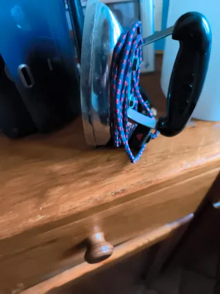 Coqueta Plancha de viaje vintage Calor