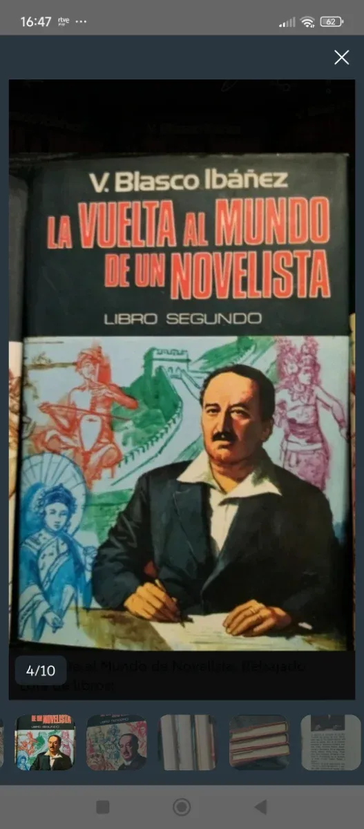 Lote la vuelta al mundo de un novelista