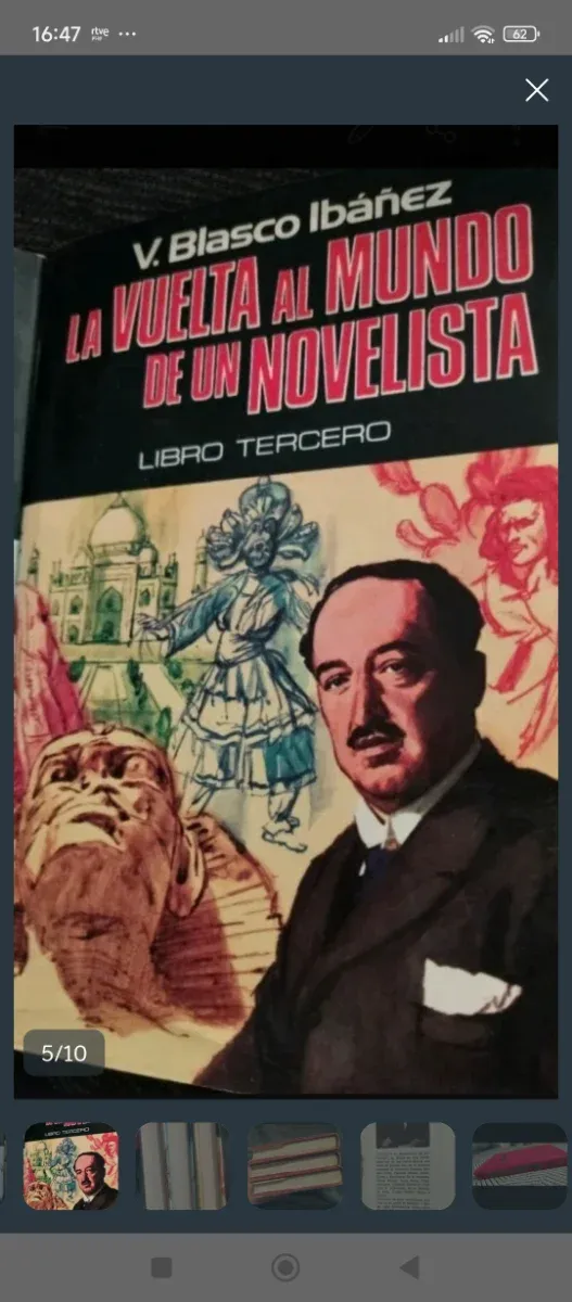 Lote la vuelta al mundo de un novelista