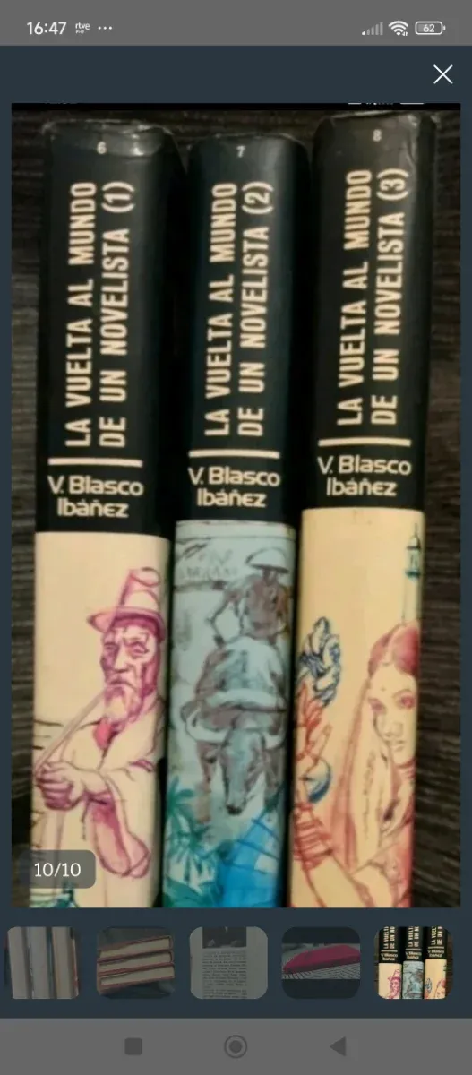 Lote la vuelta al mundo de un novelista