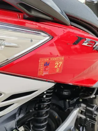 Sym Jet 14 LC Scooter Automática Roja/Negra