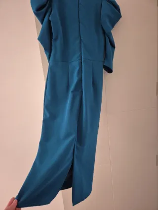 Vestido azul para evento