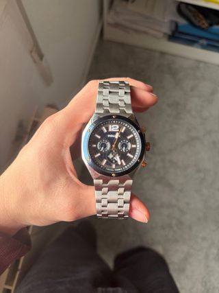 Reloj Police Kediri Azul y Plata