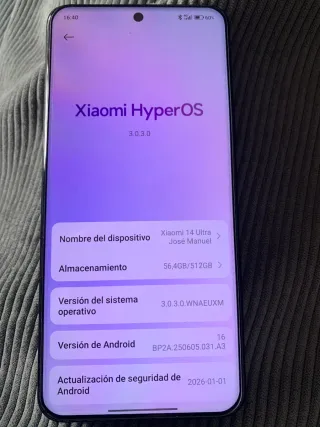 Xiaomi 14 Ultra Negro