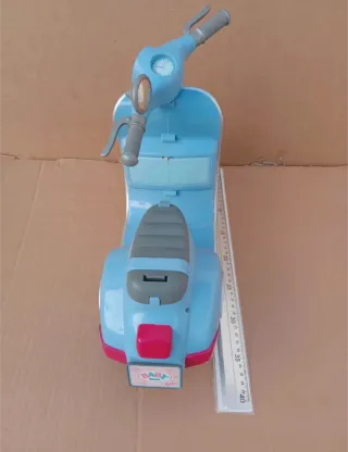 Vespa Baby Born/Dollfie Azul