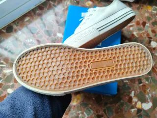 Zapatillas Mustang Lona Blancas Talla 37