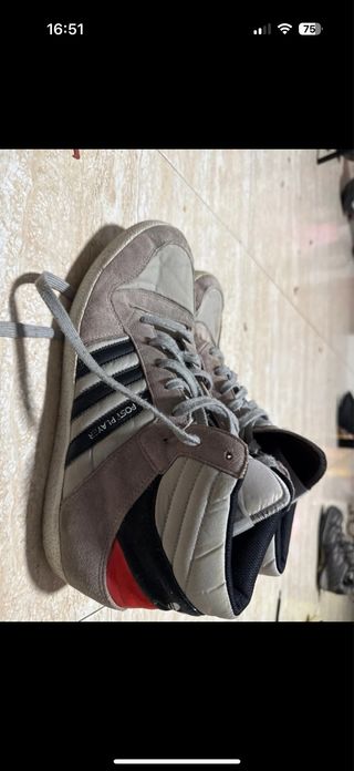Adidas Post Player Beige/Rojo Zapatillas Talla