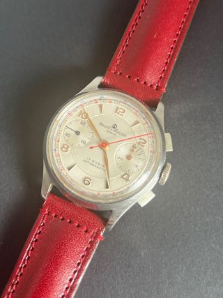 Cronógrafo Baume & Mercier Acero Años 50