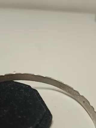 Pulsera Plata Ley Tallada