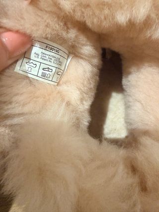 Botas UGG rosas con pedrería