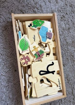 Puzzle Abecedario Madera Mayso Edicions