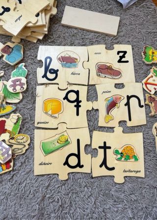Puzzle Abecedario Madera Mayso Edicions