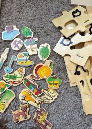 Puzzle Abecedario Madera Mayso Edicions