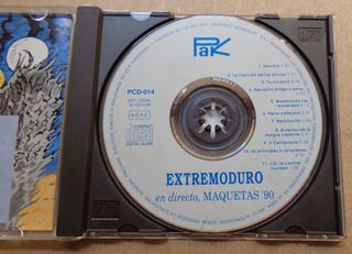 Extremoduro en directo - maquetas '90 CD BLANCO!!!