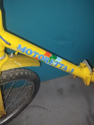 Motoretta 3 GAC Amarilla - Se realizan envíos o de