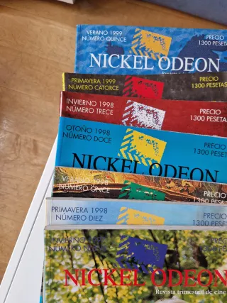 22 números revista Nickel Odeon