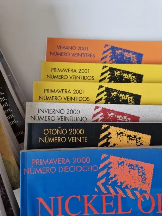 22 números revista Nickel Odeon