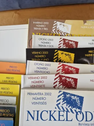 22 números revista Nickel Odeon