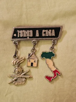 Spilla vintage Esercito Italiano - Torno a Casa