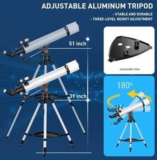 Telescopio con funda