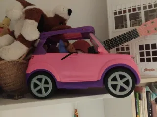 Coche Barbie Rosa y Morado