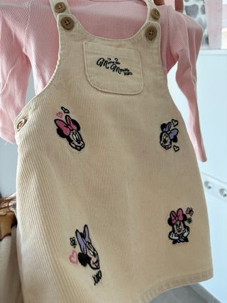 Vestido y body Disney Minnie Mouse bebé