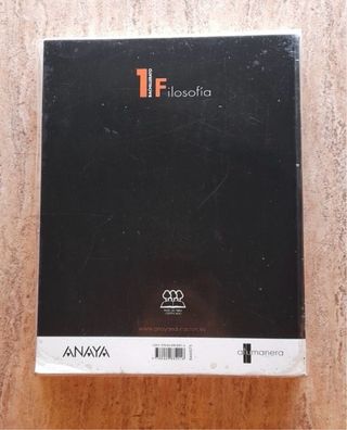 Libro de Filosofía 1° de Bachillerato