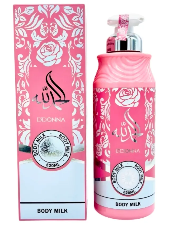 Body Milk DDONNA Rosa 520ml