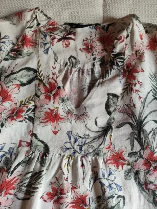 Blusón Zara Estampado