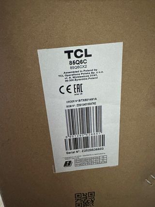 TV TCL 85 MiniLED 85Q6C