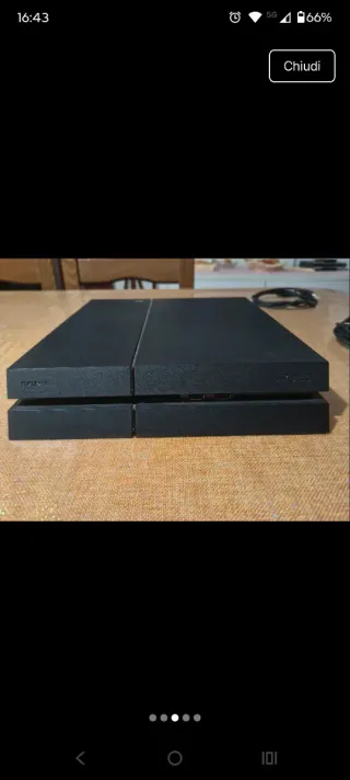 PS4 + Controller + Hard Disk 500 GB