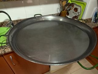 Paellera 50 raciones metal