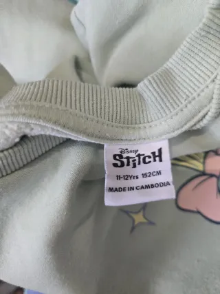 Sudadera niña Stitch