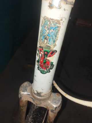 Bicicleta BH Gacela plegable dorada - Para restaur