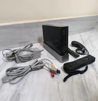 Nintendo Wii Black Edition + HDD e Giochi
